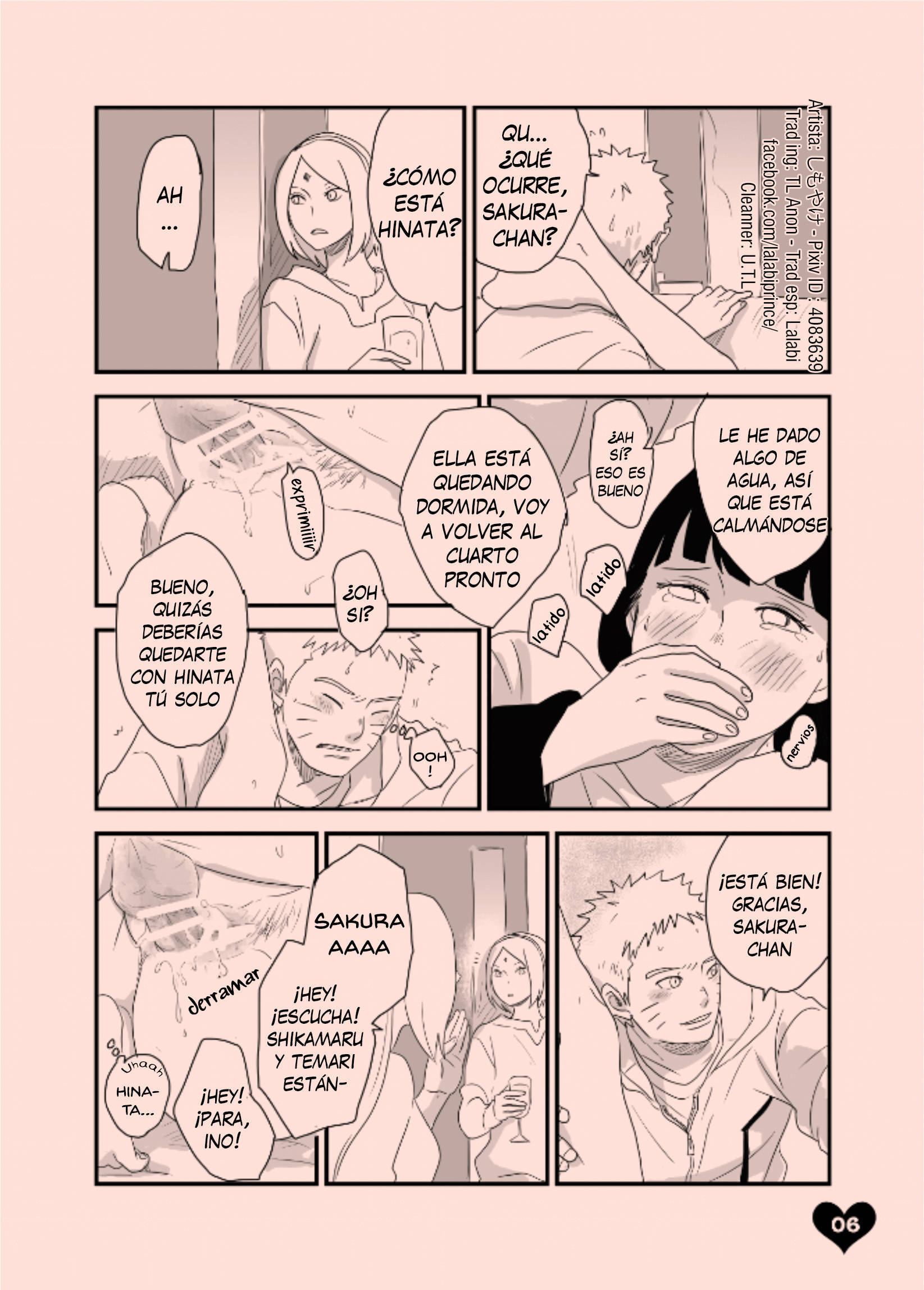 Comic Naruto Y Hinata Follando En El Sofa Orgasmo