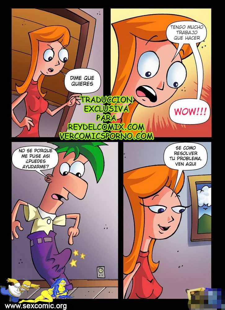 Phineas y Ferb xxx Comic