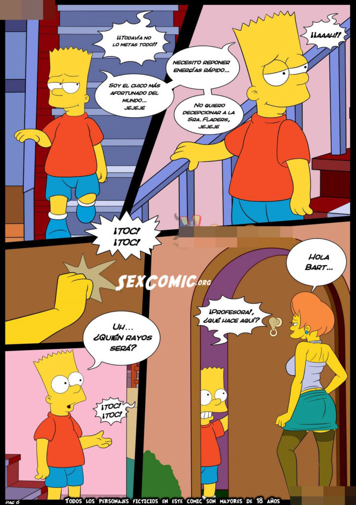 13 Los Simpson Bart Y Sara Comic Porno Sex Porno Espana