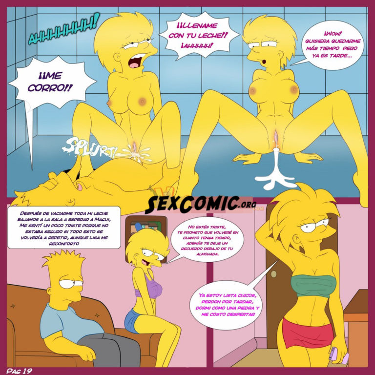 Simpsons Hentai Incesto Bart Y Lisa Follando En El Colegio