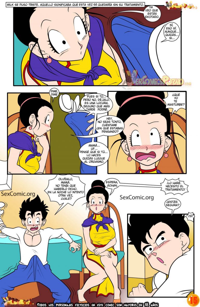 Xxx Dbz Porno Comic Dragon Ball Z Milk Y Gohan Incesto