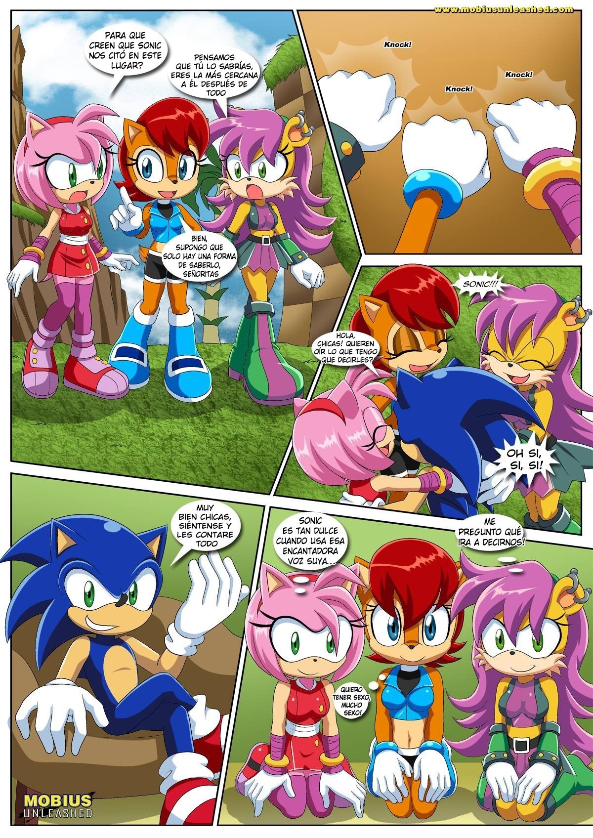 Sonic porno Corre Folla y correte - Comic Porno Zoofilia