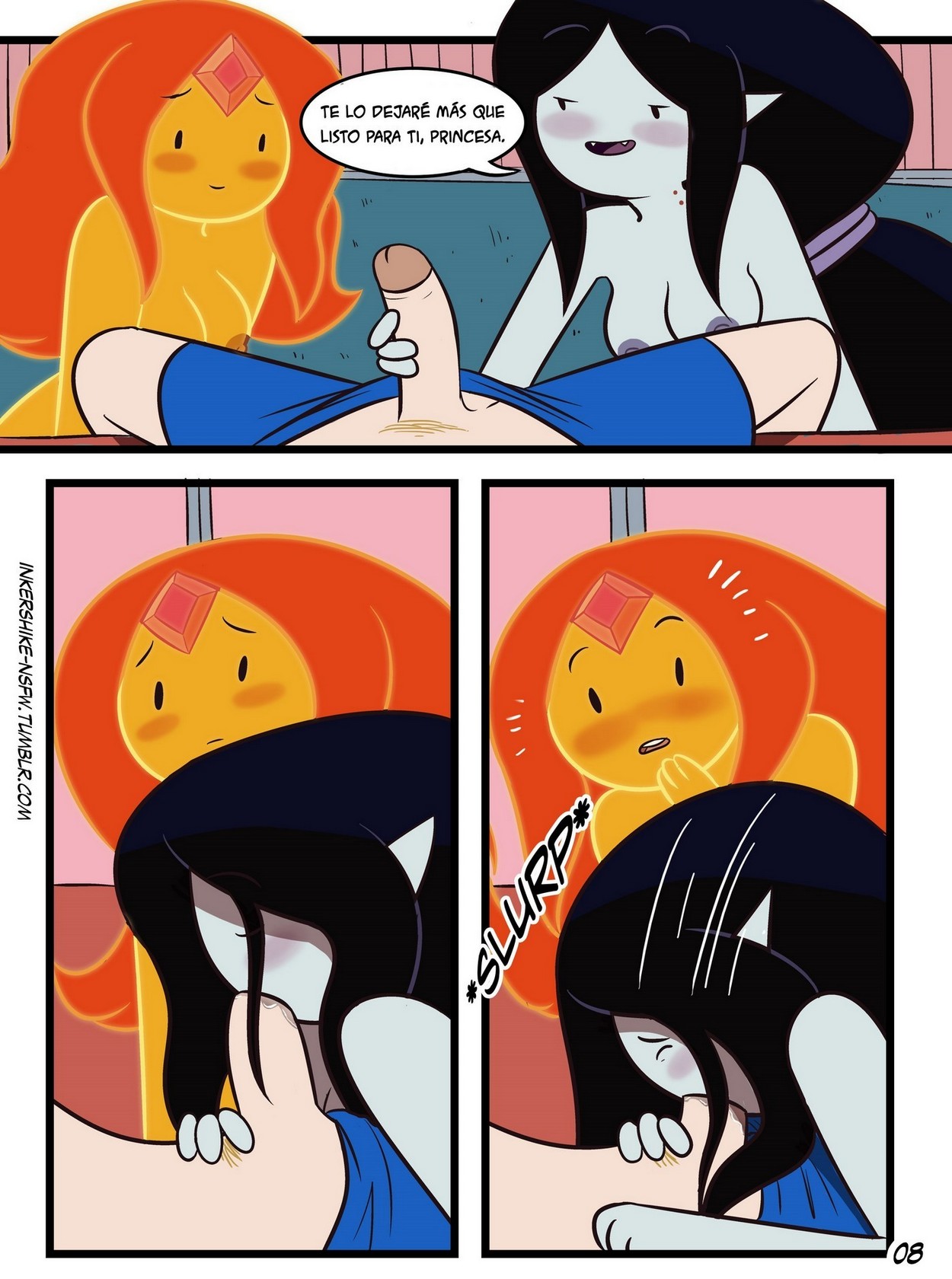 Hora De Aventura Xxx Fiin Y Marceline Follando Comics XXX