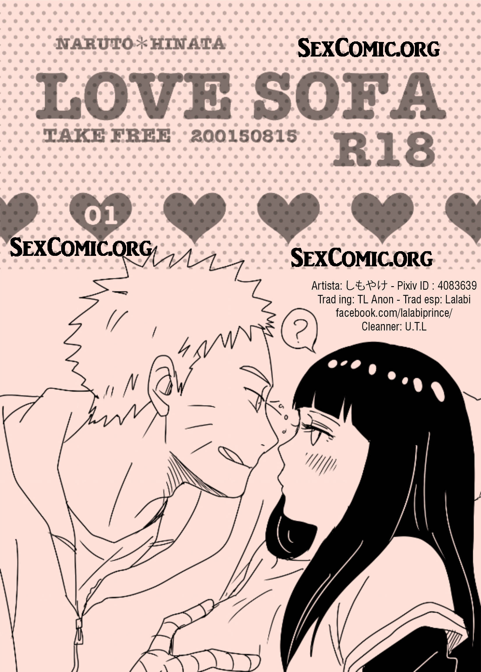 Hentai Sofa Sex - Comic Naruto y Hinata Follando en el Sofa Orgasmo