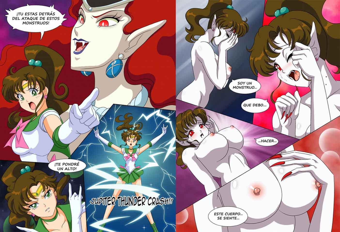 Sailor moon desnuda