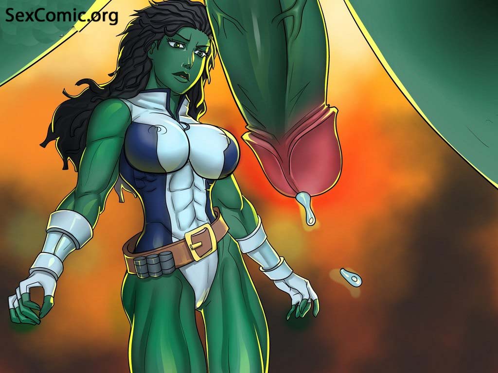 El Increible Hulk Comic xxx Hentai HD - VideosHD