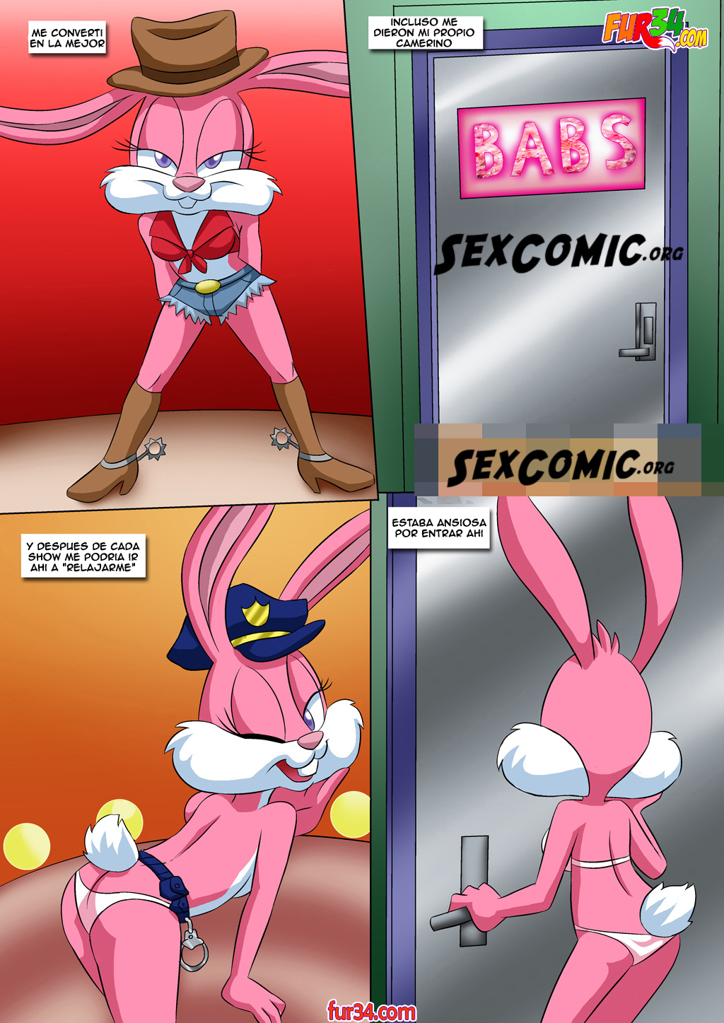 Bugs Bunny Xxxcomic Babs Se Vuelve Stripper Tiny Toons