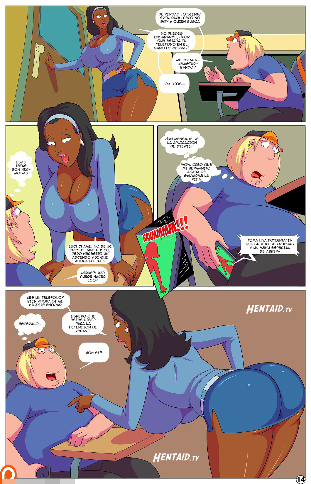 Comic xxx padre de familia