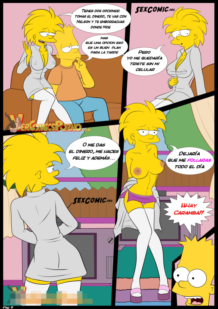 723px x 1024px - Komik Hentai Los Simpsons Maggie xxx Follando con Bart
