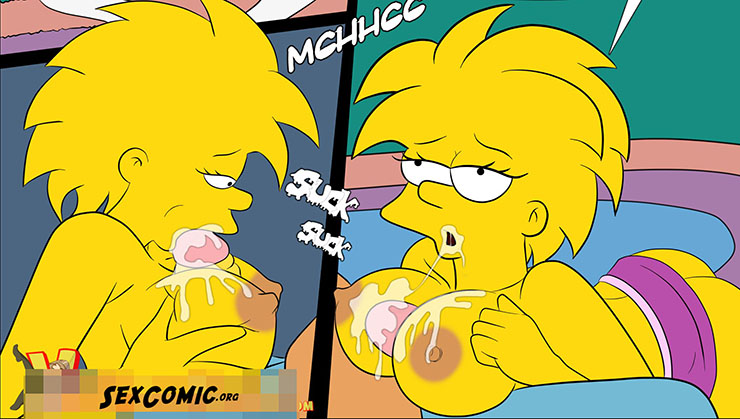 Komik Hentai Los Simpsons Maggie xxx Follando con Bart