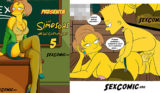 Los Simpsons xxx Edna Krabappel Follando con Bart