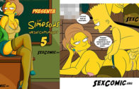 Los Simpsons xxx Edna y bart simpson follando comics de sexo sin censura