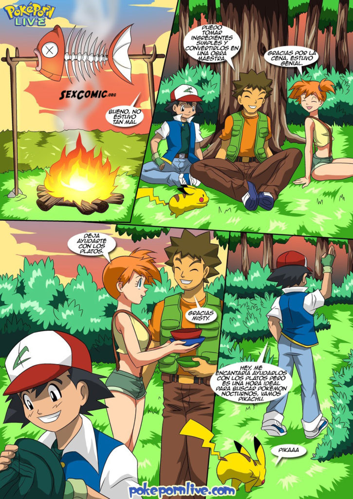 Game Cartoon Porn Comics - Pokemon Hentai Misty y Ash Follando Comics Porno