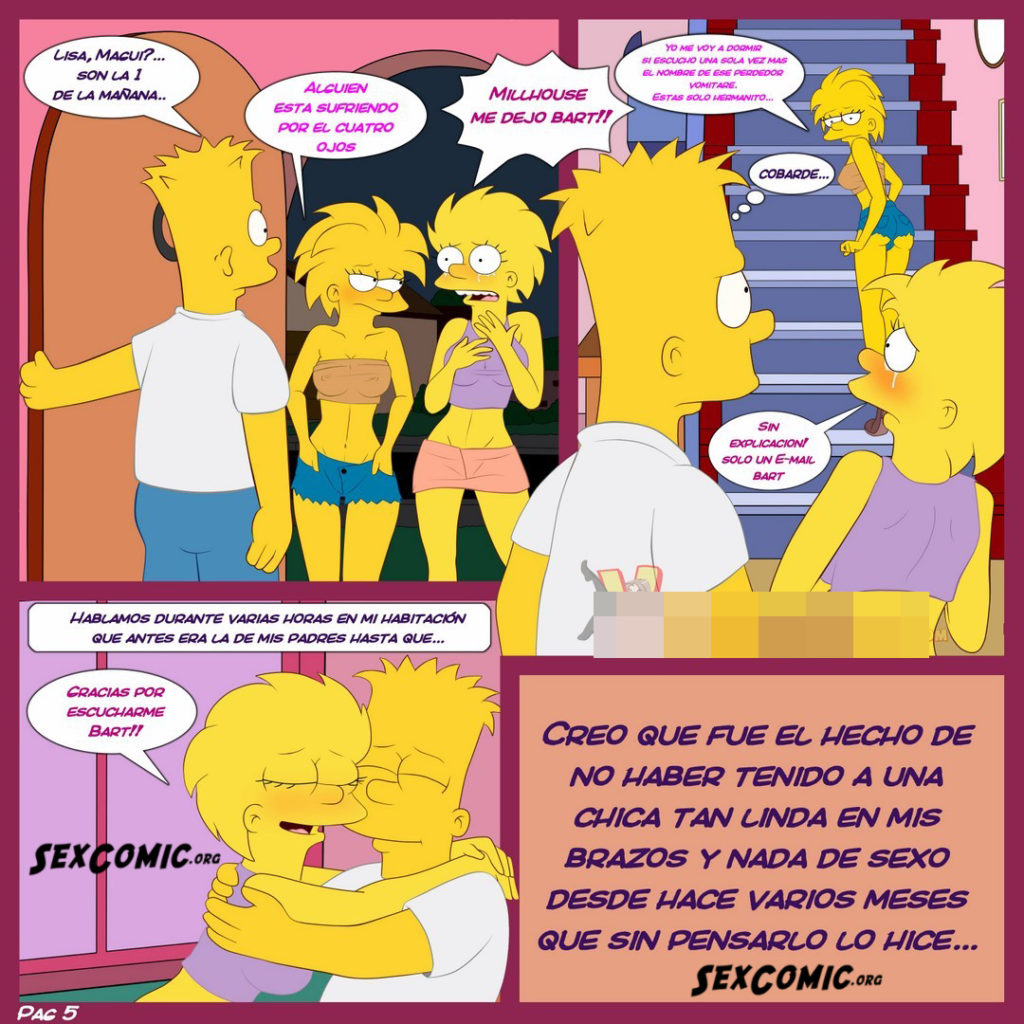 Simpsons Hentai Incesto Bart y Lisa Follando en el colegio