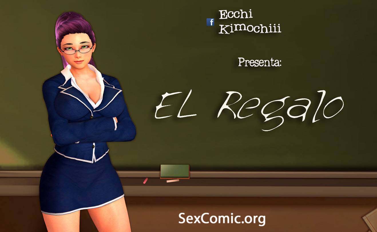 comics xxx 3D el regalo de la maestra - sex comics imagen