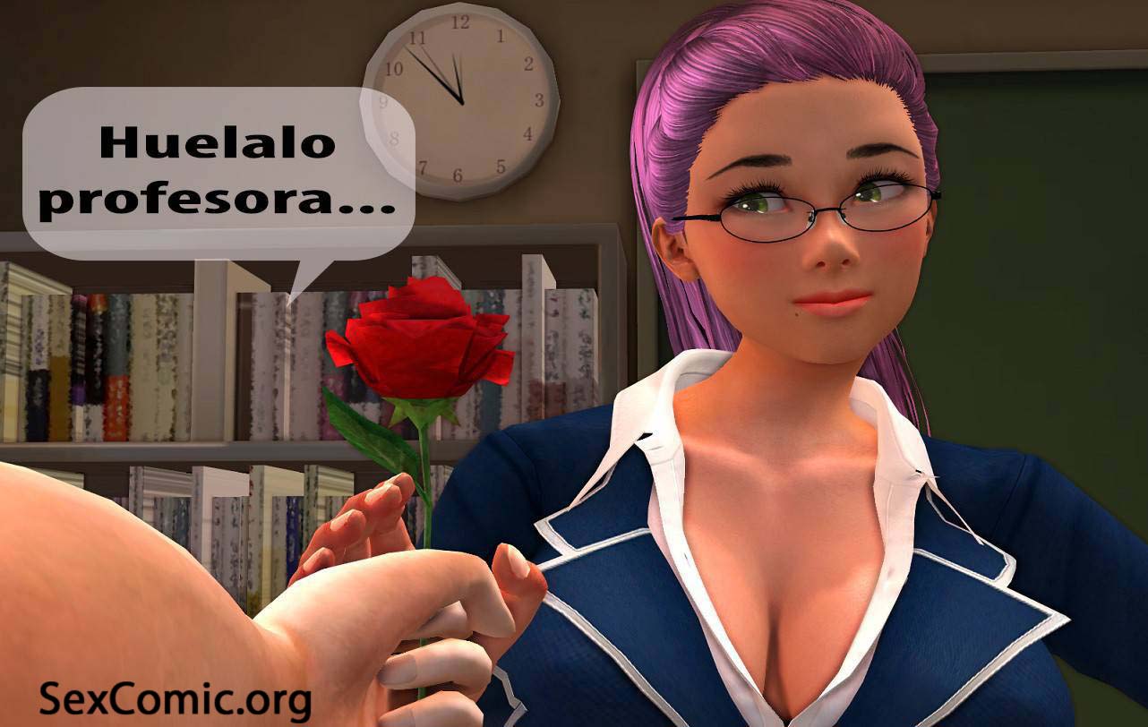 comics xxx 3D el regalo de la maestra - sex comics - porno gratis español