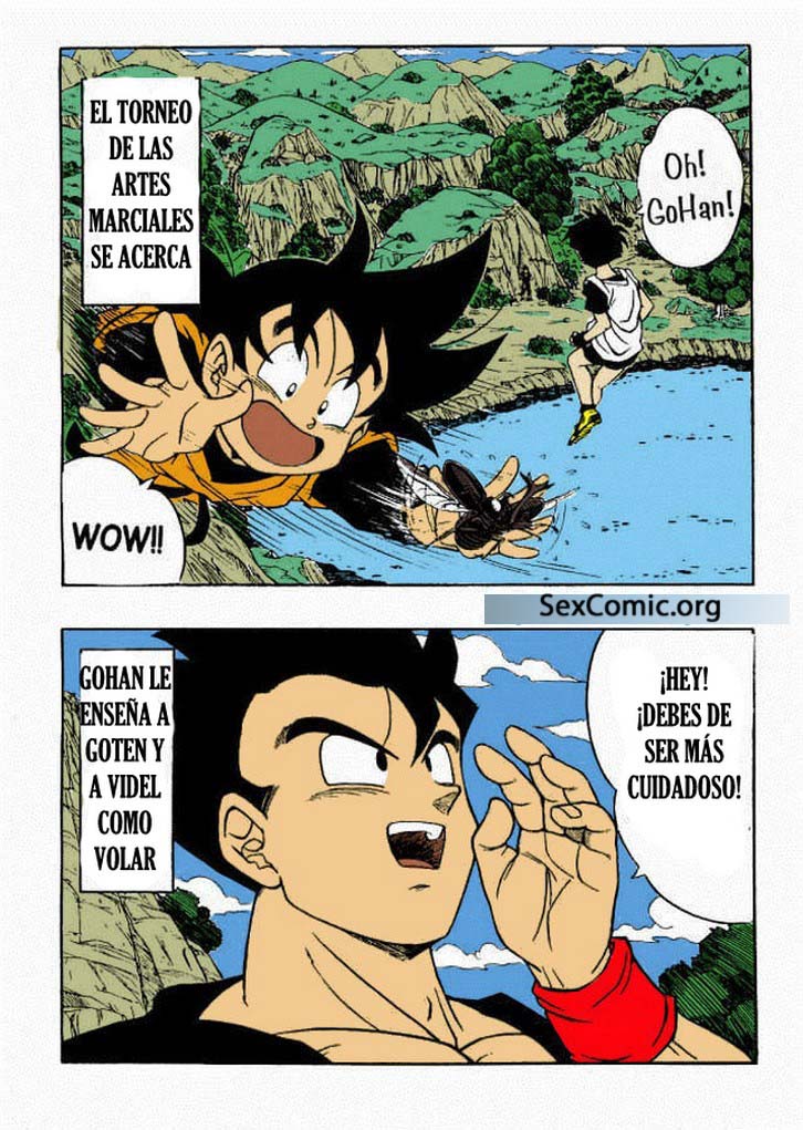 Videl Gohan Dragonball Hentai Manga Hentai Comics