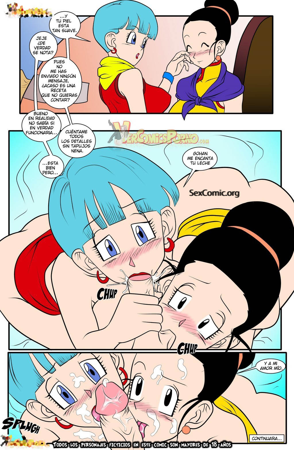 Xxx Dbz Porno Comic Dragon Ball Z Milk Y Gohan Incesto